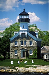 Morgan Point Light in Connecticut